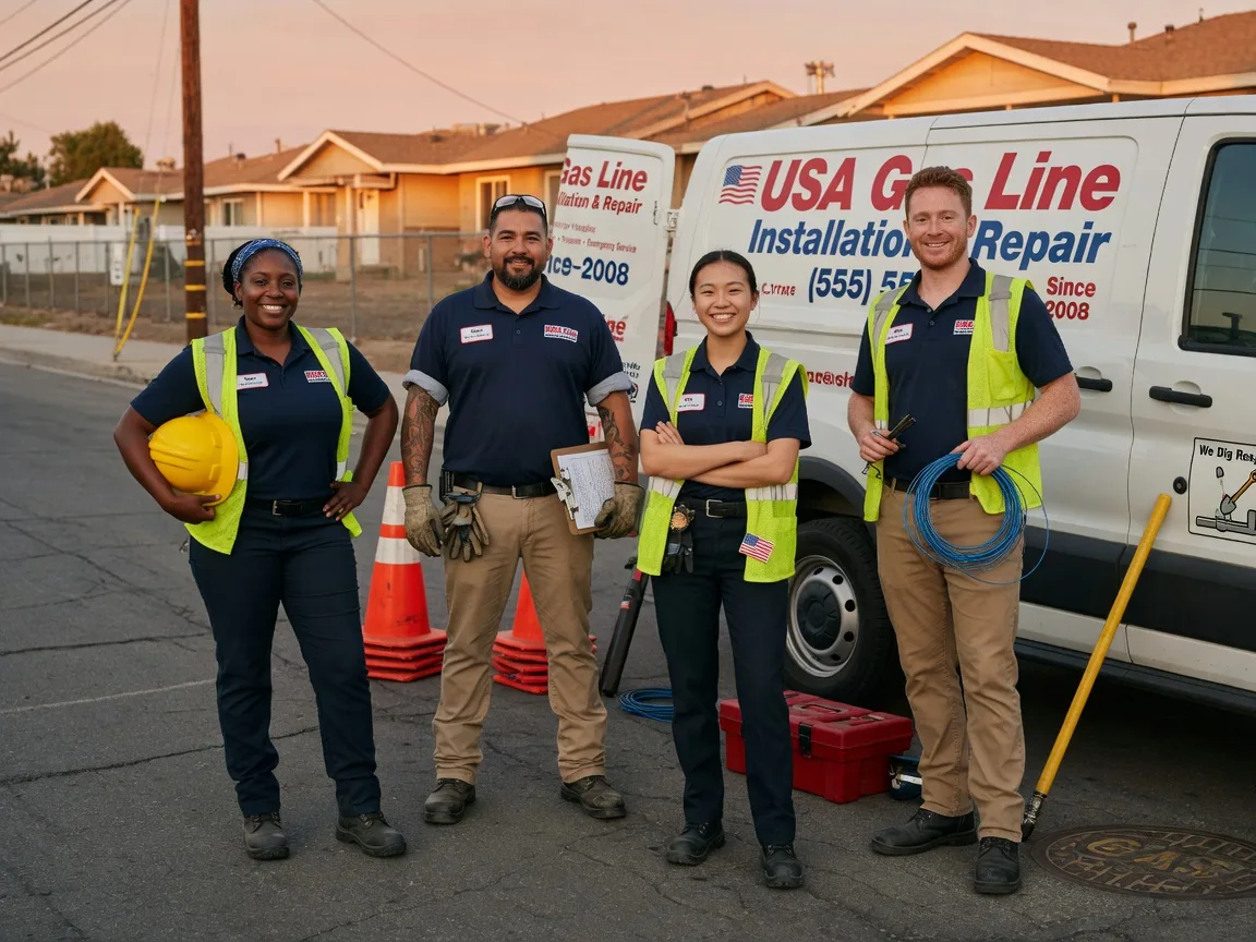 Gas Line Installation company in Milledgeville, TN